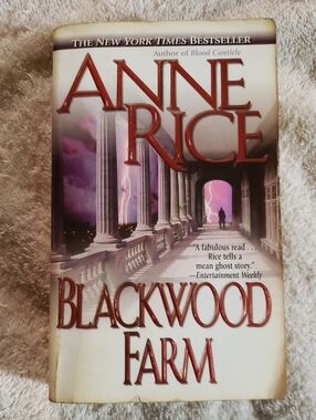 📚4 For $20 - Anne Rice — Blackwood Farm Paperback Book
